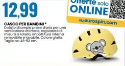 Eurospin Casco per bambini offerta