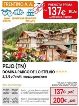 Eurospin Pejo (TN) domina parco dello stelvio offerta