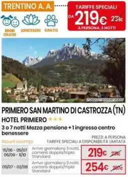 Eurospin Primiero san martino di castrozza (TN) hotel primiero offerta