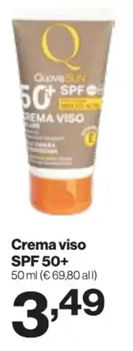 In'S Mercato Crema viso SPF 50+ offerta
