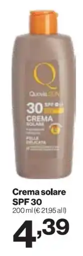 In'S Mercato Crema solare SPF 30 offerta