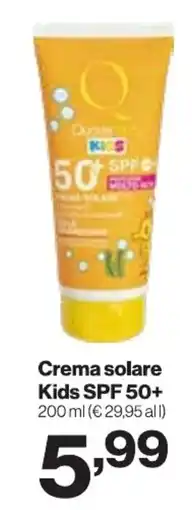 In'S Mercato Crema solare Kids SPF 50+ offerta