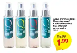 In'S Mercato Acqua profumata corpo Mora e Lampone/ Cedro e Mandarino/ Sale e Corallo/ Acqua marina offerta