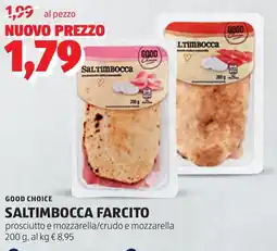 ALDI Good choice saltimbocca farcito offerta