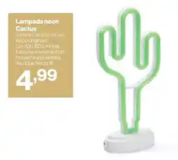 In'S Mercato Lampada neon Cactus offerta