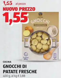 ALDI Cucina gnocchi di patate fresche offerta