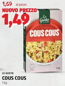 ALDI Le gusto cous cous offerta