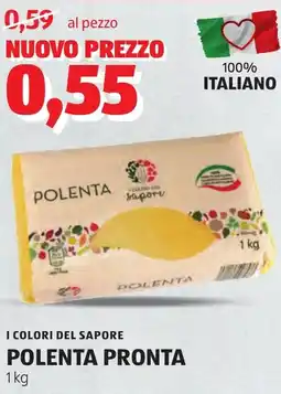 ALDI I colori del sapore polenta pronta offerta