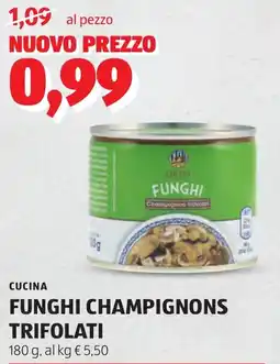 ALDI Cucina funghi champignons trifolati offerta