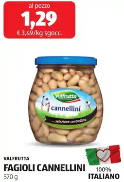 ALDI Valfrutta fagioli cannellini offerta