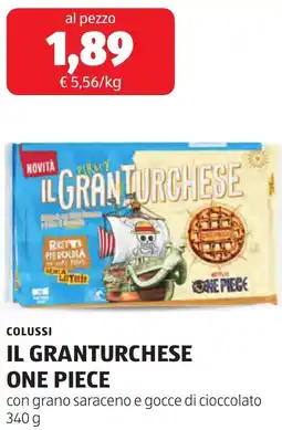 ALDI Colussi il granturchese one piece offerta