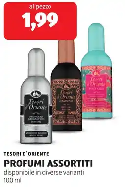 ALDI Tesori d'oriente profumi offerta