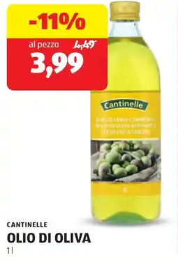 ALDI Cantinelle olio di oliva offerta