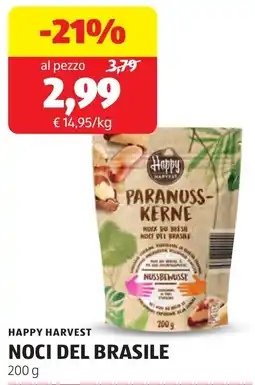 ALDI Happy harvest noci del brasile offerta