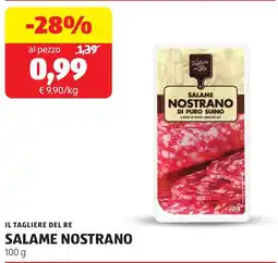 ALDI Il tagliere del re salame nostrano offerta