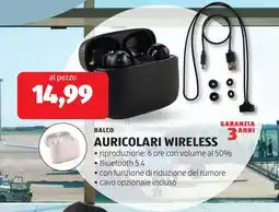 ALDI Balco auricolari wireless offerta