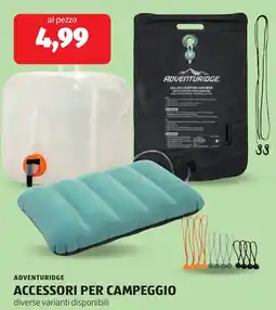 ALDI Adventuridge accessori per campeggio offerta