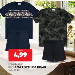ALDI Up2fashion men pigiama corto da uomo offerta