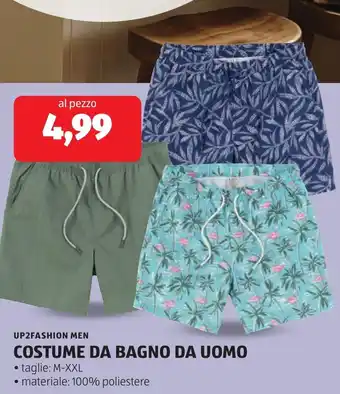 Up2fashion men costume da bagno da uomo