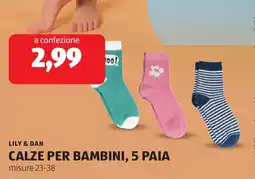 ALDI Lily & dan calze per bambini offerta