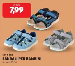 ALDI Lily & dan sandali per bambini offerta