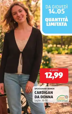 ALDI Up2fashion women cardigan da donna offerta