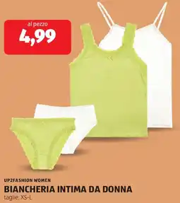 ALDI Up2fashion women biancheria intima da donna offerta