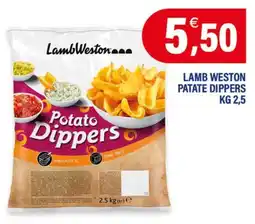 Adhoc Lamb weston patate dippers offerta