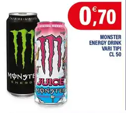 Adhoc Monster energy drink offerta