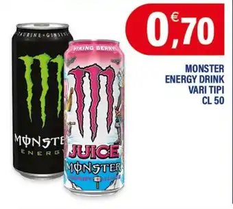 Monster energy drink