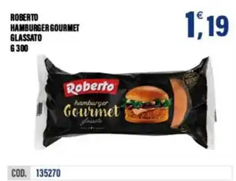 Adhoc Roberto hamburger gourmet glassato offerta