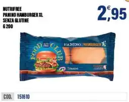 Adhoc Nutrifree panino hamburger xl senza glutine offerta