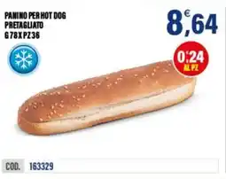 Adhoc Panino per hot dog pretagliato 678xpz36 offerta