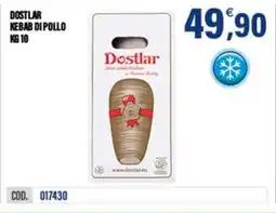 Adhoc Dostlar kebab di pollo offerta