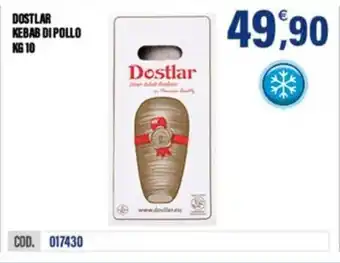 Adhoc Dostlar kebab di pollo offerta