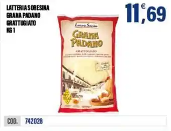 Adhoc Latteria soresina grana padano grattugiato offerta