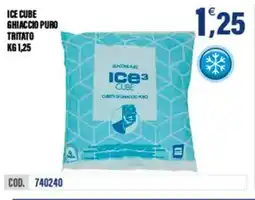 Adhoc Ice cube ghiaccio puro tritato offerta