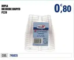 Adhoc Dopla bicchiere chupito pz20 offerta