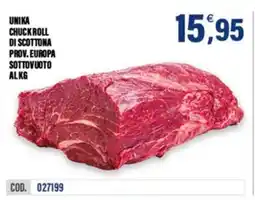 Adhoc Unika chuckroll di scottona prov.europa sottovuoto offerta