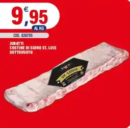 Adhoc Jubatti costine di suino st. luis sottovuoto offerta