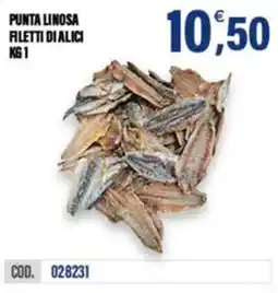 Adhoc Punta linosa filetti di alici offerta