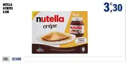 Adhoc Nutella 6 crepes offerta