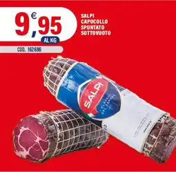 Adhoc Salpi capocollo spuntato sottovuoto offerta
