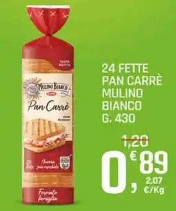 A&O 24 fette pan carrè MULINO BIANCO offerta