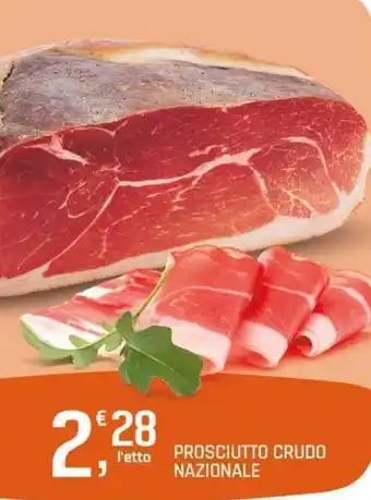 Prosciutto crudo nazionale