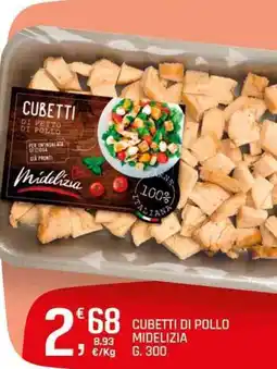A&O Cubetti di pollo MIDELIZIA offerta