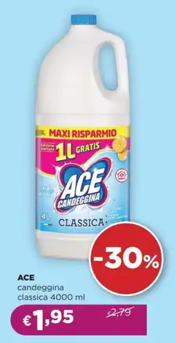 La Saponeria ACE candeggina classica offerta