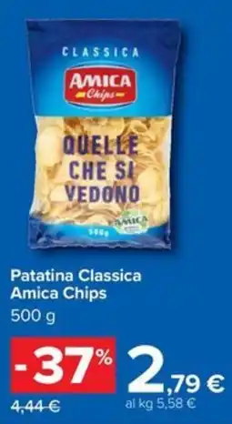 Carrefour Iper Patatina Classica Amica Chips offerta
