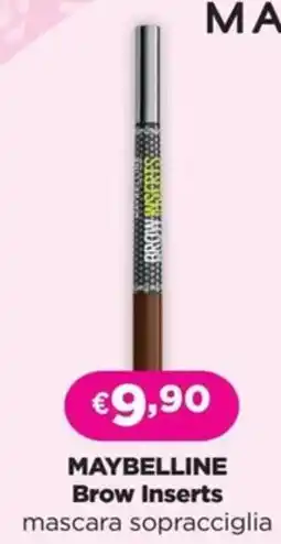La Saponeria MAYBELLINE Brow Inserts mascara sopracciglia offerta