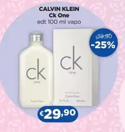 La Saponeria CALVIN KLEIN Ck One edt vapo offerta